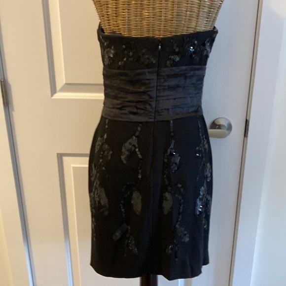 ⭐️ 2 for $40⭐️ or $25 each ⭐️ BCBGMAXAZRIA US 4 Black Sequin Cocktail Dress - Picture 2 of 11
